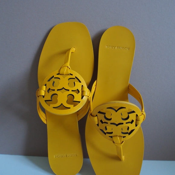 Tory Burch Square Toe Miller sandal-Cassia-7.5 8.5 - Picture 2 of 8